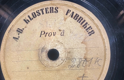 Grammofonskivor från Bankeryd